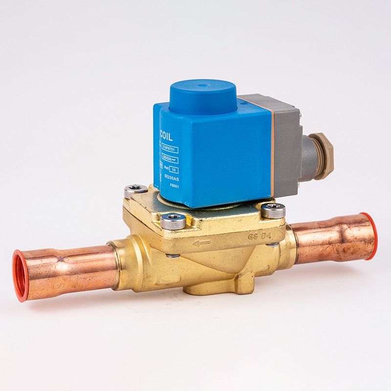 thread welded refrigeration solenoid valve